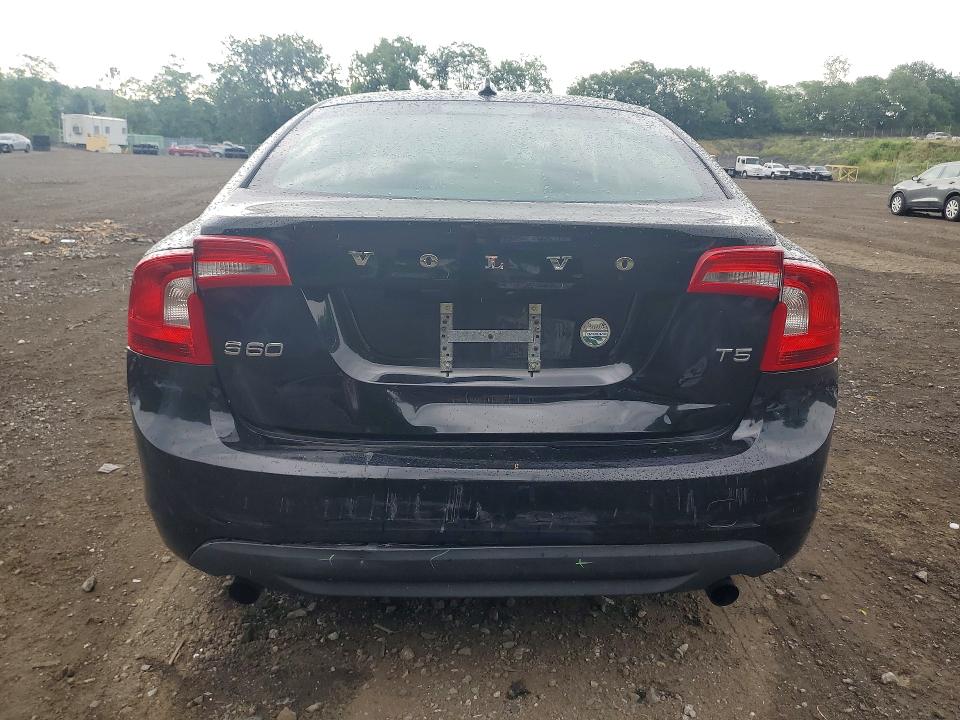 2012 Volvo S60 VIN YV1622FS9C2038256 COPART salvage auction — REAR END, NJ - CERT OF TITLE-SALVAGE, sold $475 on 2026-07-02 (photo 6)