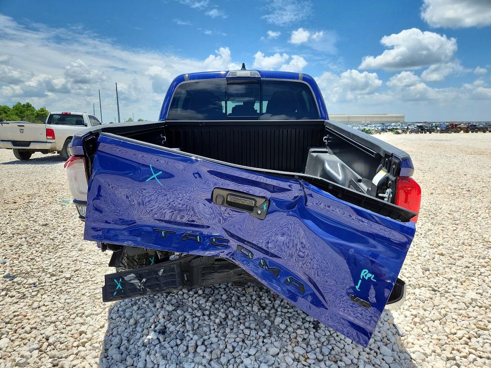 2023 Toyota Tacoma VIN 3TYAZ5CN6PT042232 COPART salvage auction — REAR END, Tx - Salvage Vehicle Title, sold $12,000 on 2026-07-09 (photo 6)