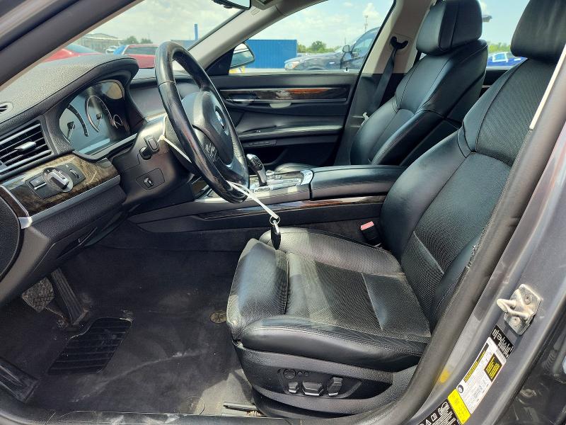 2012 BMW 7er VIN WBAKC8C55CC437756 COPART salvage auction — FRONT END, Fl - Certificate Of Title, sold $400 on 2026-07-31 (photo 7)