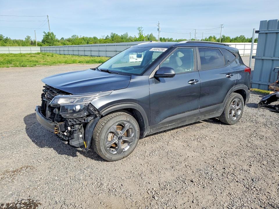 2022 Kia Seltos VIN KNDEP2AA6N7247090 COPART salvage auction — FRONT END, On - Permit Salvage, sold $3,600 on 2026-07-07 (photo 1)