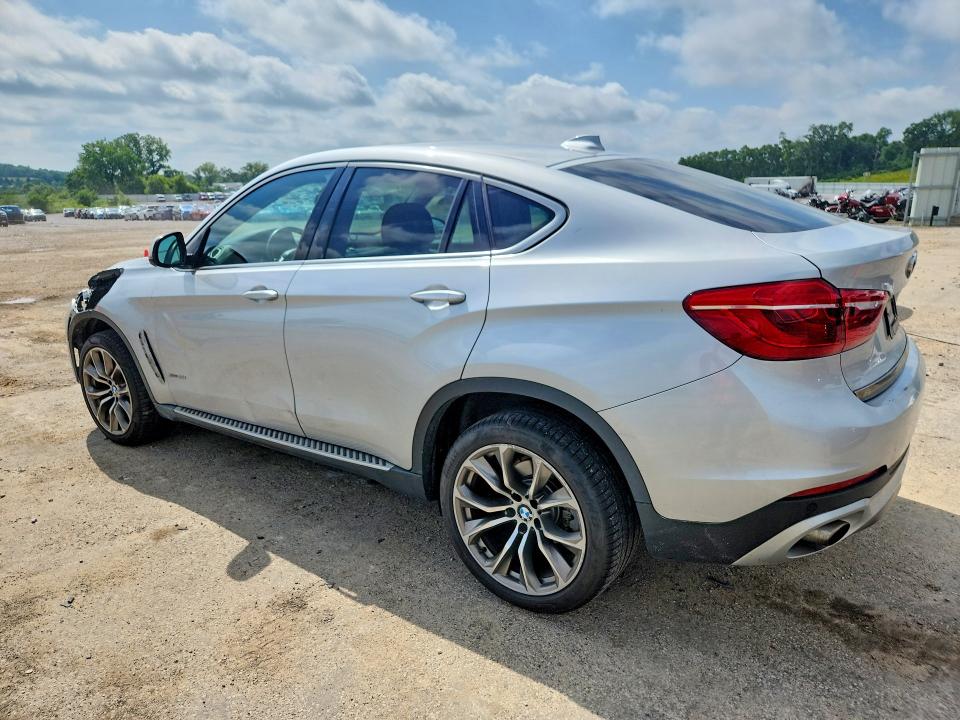 2016 BMW X6 VIN 5UXKU2C56G0N78189 COPART salvage auction — FRONT END, Wi - Certificate Of Title, sold $7,500 on 2026-07-14 (photo 2)