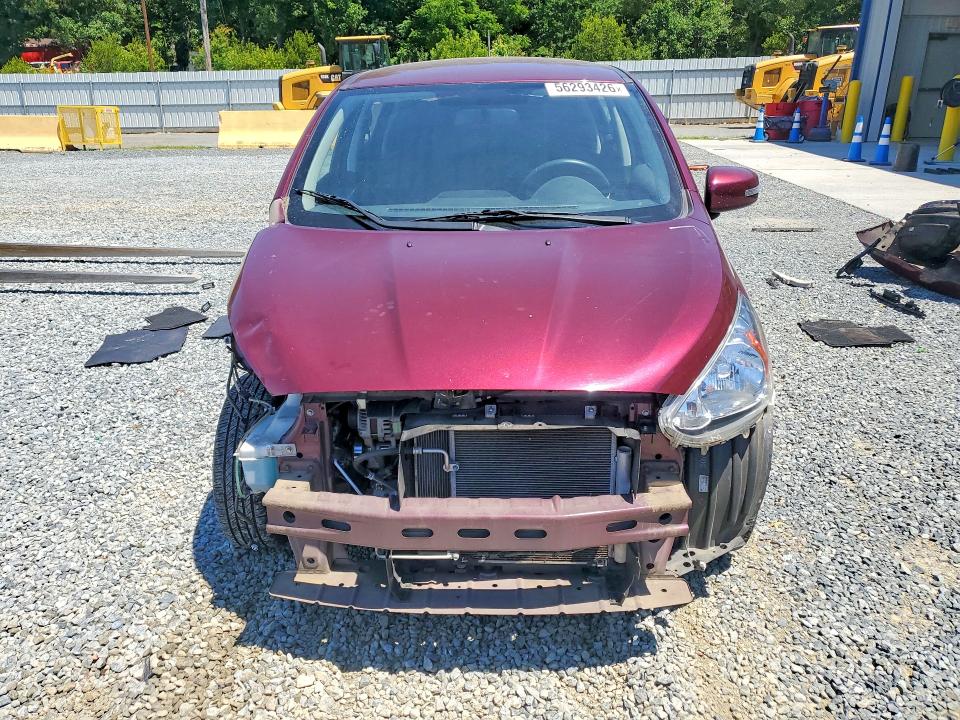 2018 Mitsubishi Mirage VIN ML32A4HJ6JH008393 COPART salvage auction — FRONT END, NC - SALVAGE CERTIFICATE OF TITLE, sold $250 on 2026-07-30 (photo 5)