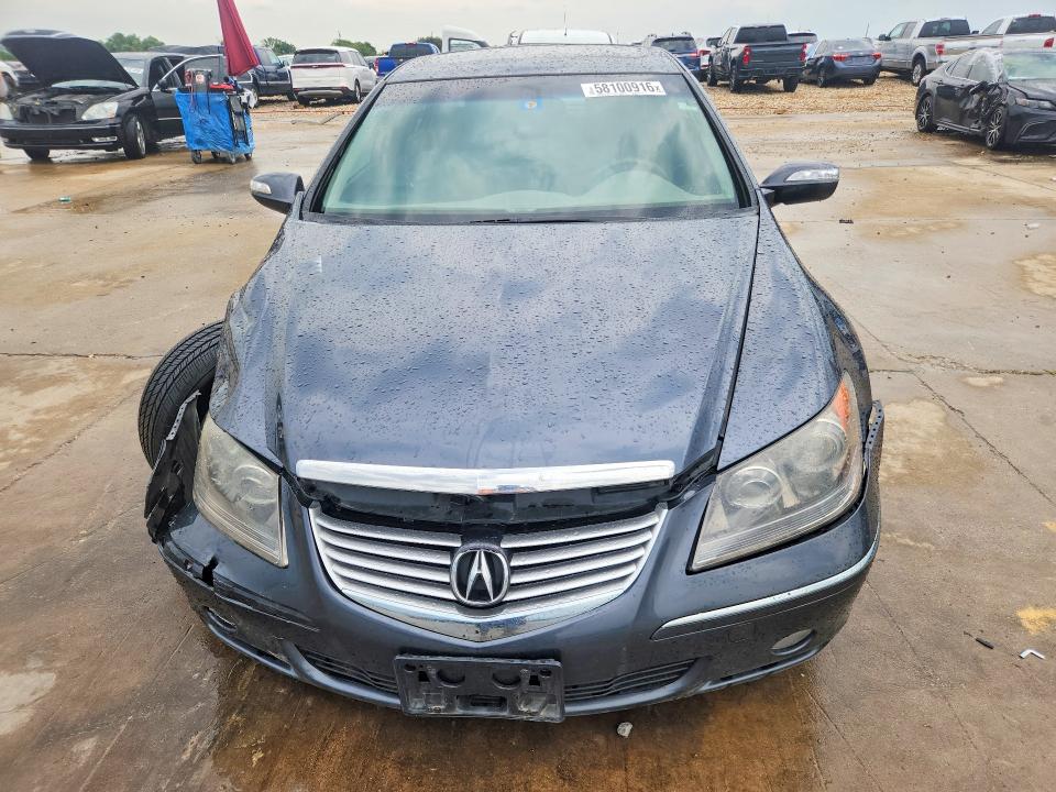 2008 Acura Rl VIN JH4KB16628C001826 COPART salvage auction — FRONT END, Tx - Salvage Vehicle Title, sold $300 on 2026-07-27 (photo 5)
