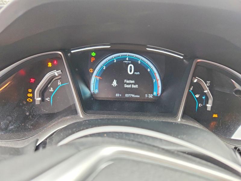 2018 Honda Civic VIN JHMFC1F3XJX032079 COPART salvage auction — FRONT END, Fl - Certificate Of Destruction, sold $3,550 on 2026-07-15 (photo 9)