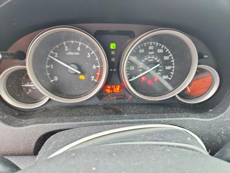 2011 Mazda 6 VIN 1YVHZ8BHXB5M17149 COPART salvage auction — FRONT END, Tx - Nonrepairable Title, sold $675 on 2026-07-02 (photo 9)