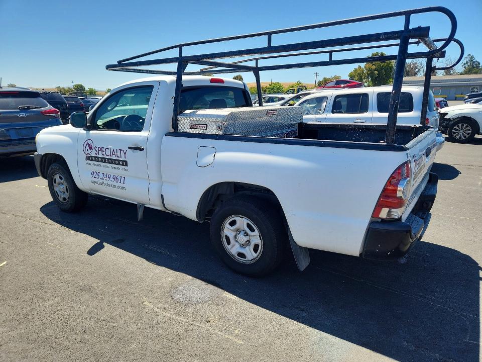 2009 Toyota Tacoma VIN 5TENX22N39Z593162 COPART salvage auction — MECHANICAL, CA - DLR/DIS/EXP ONLY SALVAGE TITLE, sold $2,600 on 2026-07-20 (photo 2)