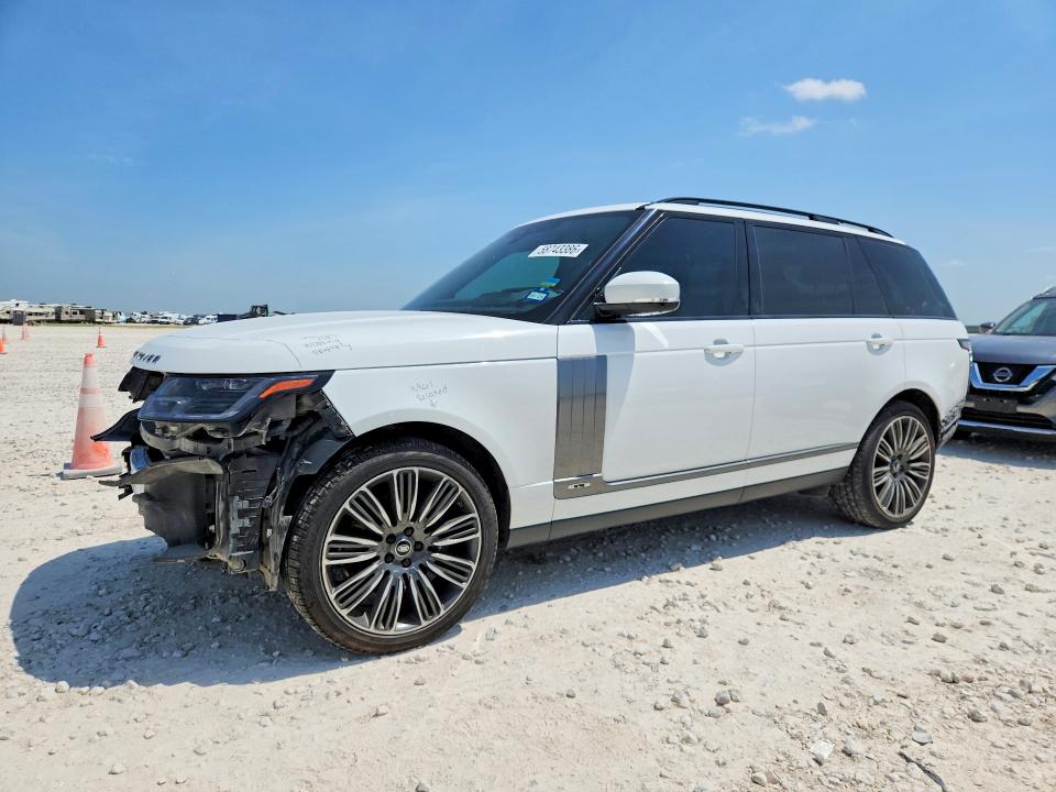2020 Land rover VIN SALGS5SE4LA409348 COPART salvage auction — FRONT END, Tx - Salvage Vehicle Title, sold $4,100 on 2026-08-27 (photo 1)