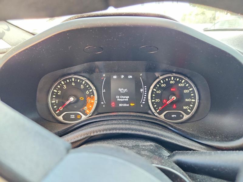 2018 Jeep Renegade VIN ZACCJBAB8JPJ11801 COPART salvage auction — FRONT END, Nj - Cert Of Title-Salvage, sold $1,100 on 2026-07-27 (photo 9)