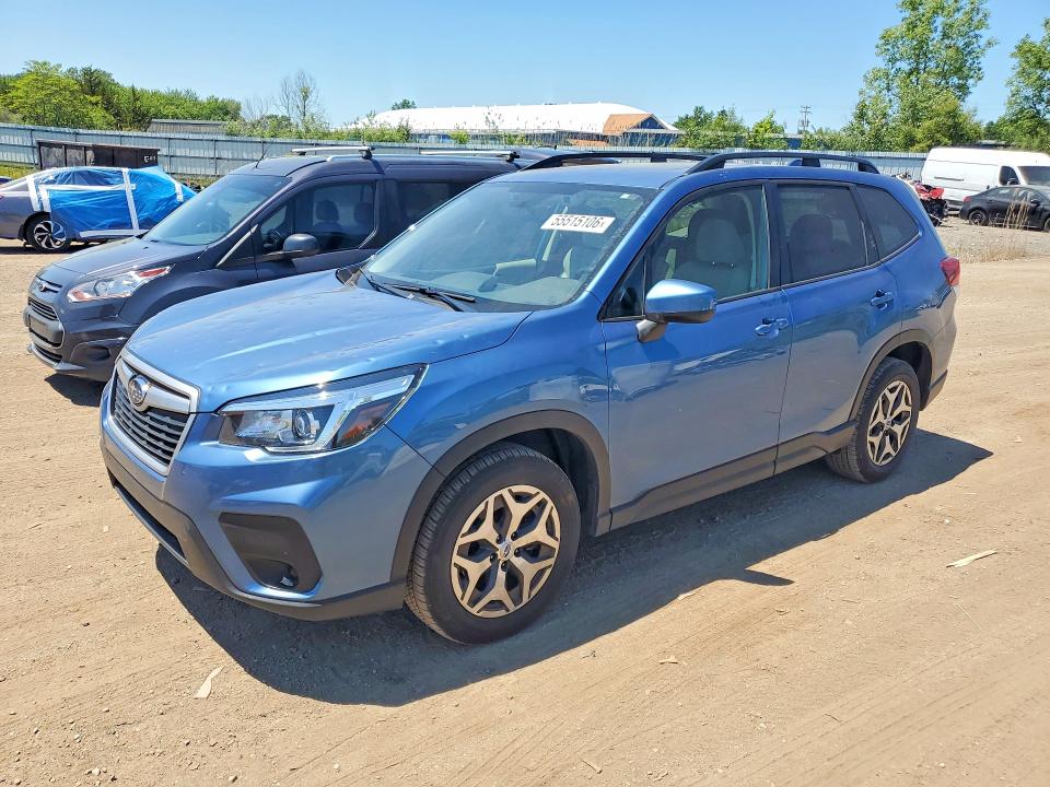 2019 Subaru Forester VIN JF2SKAEC6KH410223 COPART salvage auction — HAIL, Oh - Cert Of Title-Salvage, sold $9,600 on 2026-07-13 (photo 1)