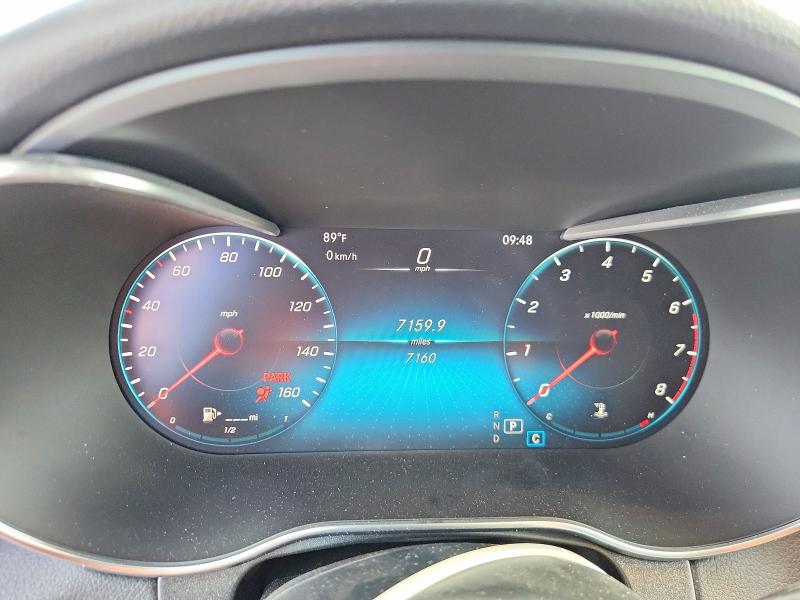 2022 Mercedes-benz Glc VIN W1N0G8EB5NG090306 COPART salvage auction — FRONT END, Fl - Cert Of Title Slvg Rebuildable, sold $15,300 on 2026-07-07 (photo 9)