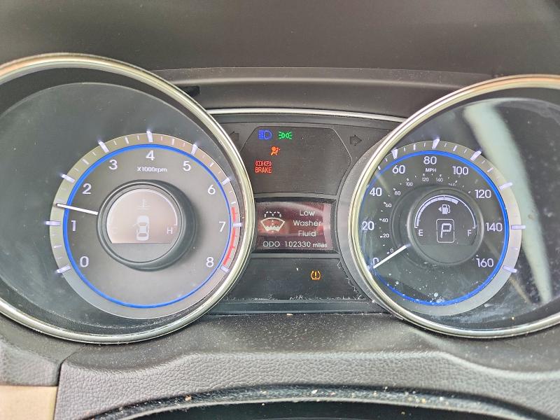 2013 Hyundai Sonata VIN 5NPEB4ACXDH512602 COPART salvage auction — FRONT END, Pa - Certificate Of Salvage, sold $1,250 on 2026-07-08 (photo 9)