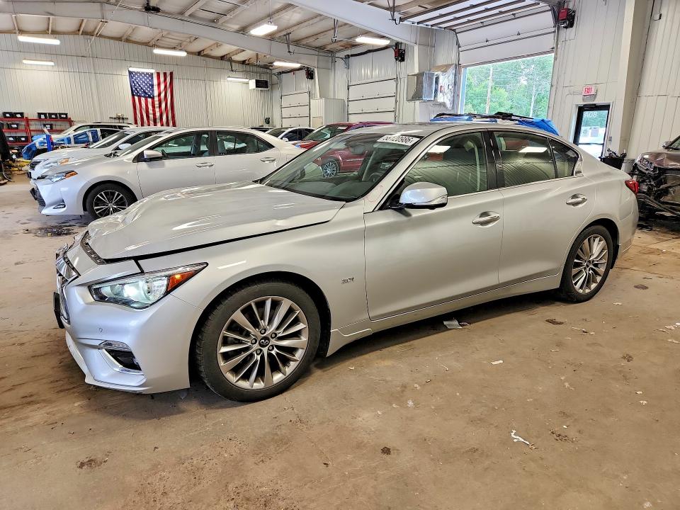 2018 Infiniti VIN JN1EV7AR3JM442216 COPART salvage auction — FRONT END, Mn - Cert Of Title-Salvage, sold $5,100 on 2026-07-28 (photo 1)