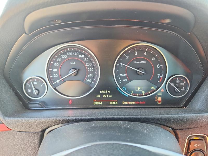 2016 BMW 3er VIN WBA8A3C53GK689729 COPART salvage auction — SIDE, Qc - Gravement Accidente, sold $2,850 on 2026-07-07 (photo 9)
