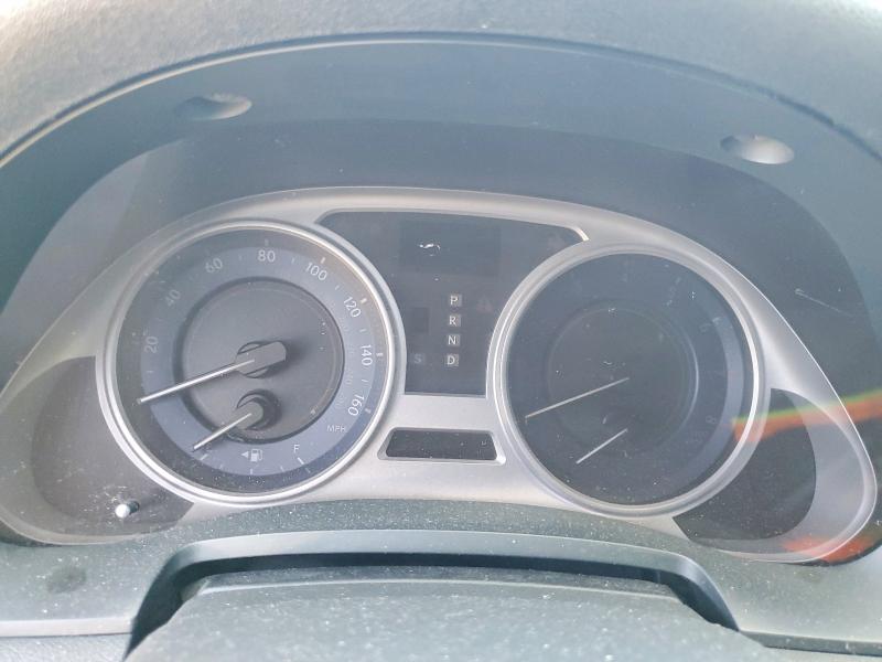 2008 Lexus Is 250 VIN JTHBK262X82076749 COPART salvage auction — WATER/FLOOD, CA - SALVAGE CERTIFICATE, sold $250 on 2026-07-13 (photo 9)