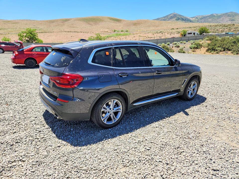 2021 BMW X3 VIN 5UXTS1C04M9G84191 COPART salvage auction — VANDALISM, Ca - Salvage Certificate, sold $14,300 on 2026-07-30 (photo 3)