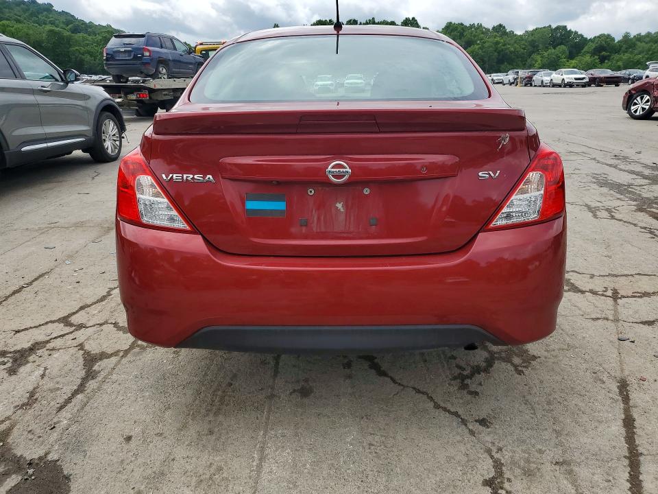 2019 Nissan Versa VIN 3N1CN7AP4KL861760 COPART salvage auction — FRONT END, Pa - Certificate Of Salvage, sold $975 on 2026-07-02 (photo 6)
