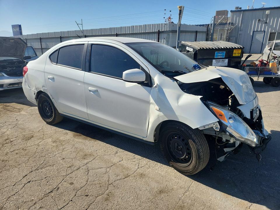2019 Mitsubishi VIN ML32F3FJ0KHF13851 COPART salvage auction — FRONT END, Ca - Salvage Certificate, sold $1,050 on 2026-07-10 (photo 4)