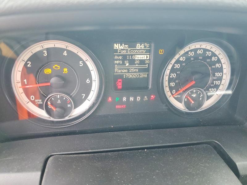 2015 Ram 1500 VIN 1C6RR6GT8FS658363 COPART salvage auction — FRONT END, TX - CERTIFICATE OF TITLE, sold $1,150 on 2026-07-09 (photo 9)