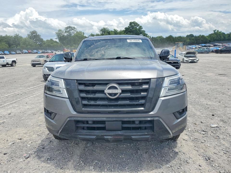 2023 Nissan VIN JN8AY2BB7P9836731 COPART salvage auction — WATER/FLOOD, Tn - Salvage Certificate, sold $8,700 on 2026-07-21 (photo 5)