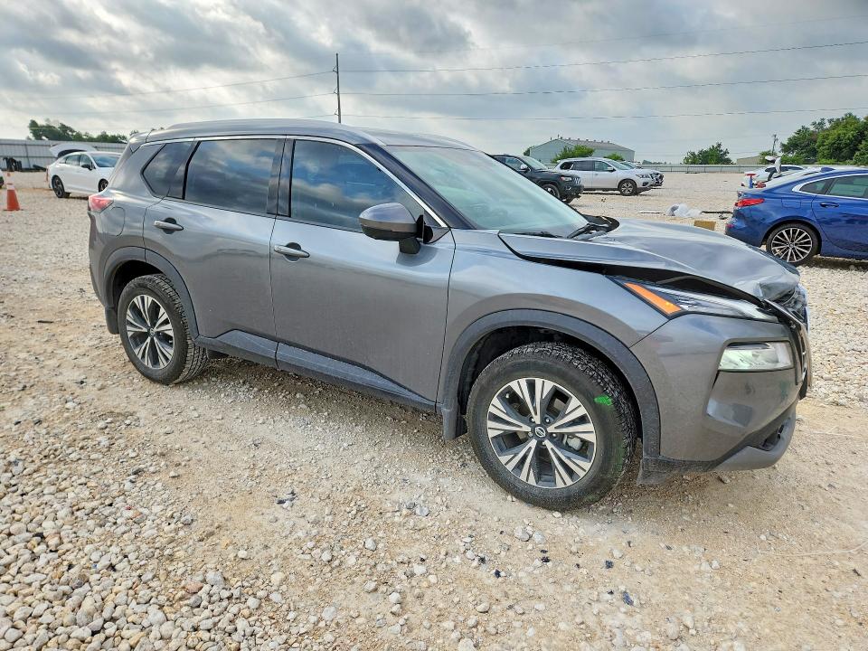 2021 Nissan VIN 5N1AT3BA9MC754498 COPART salvage auction — FRONT END, Tx - Salvage Vehicle Title, sold $150 on 2026-07-23 (photo 4)