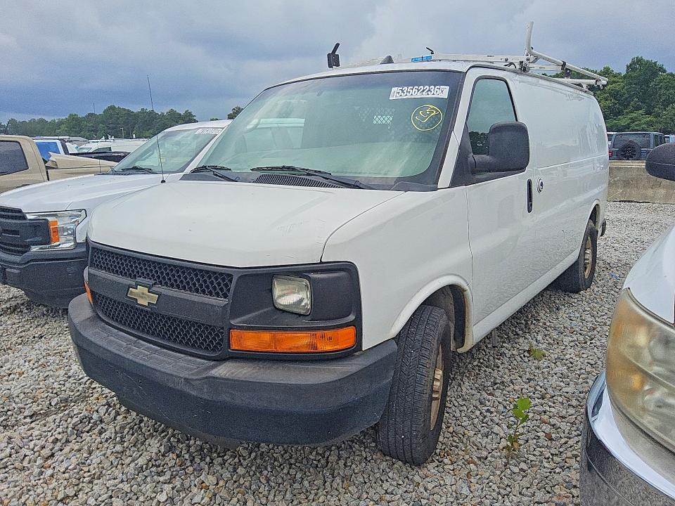2013 Chevrolet Express 2500 VIN 1GCWGFCA8D1904062 COPART salvage auction — MINOR DENT/SCRATCHES, GA - CERTIFICATE OF TITLE, sold $1,700 on 2026-07-09 (photo 1)