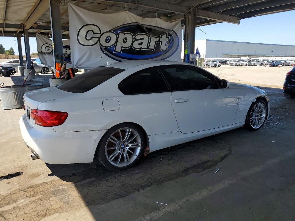2011 BMW 3 series VIN WBAKG7C50BE598999 COPART salvage auction — FRONT END, Ca - Dis/Dlr/Exp App For Dup Clean, sold $400 on 2026-07-09 (photo 3)