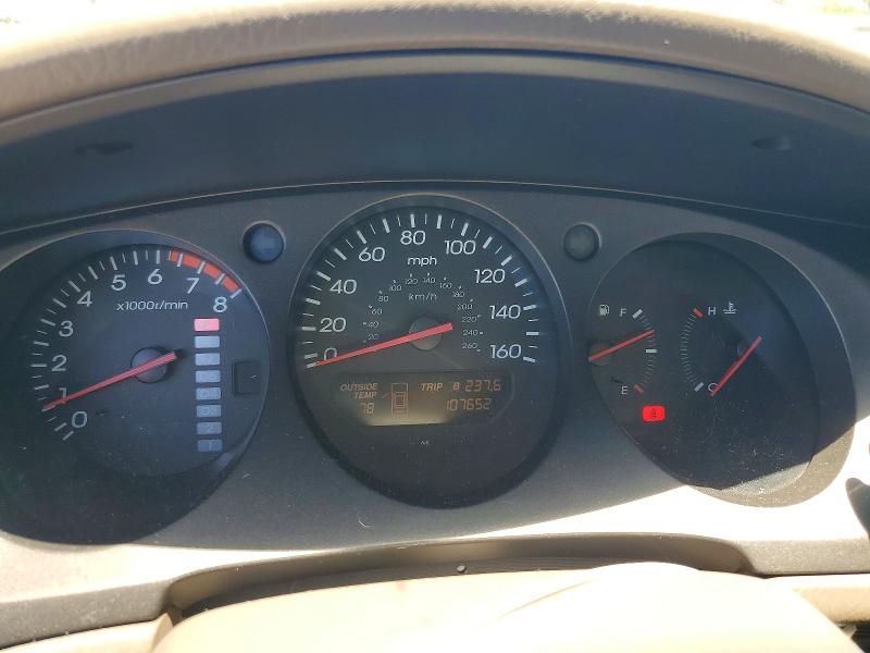 2000 Acura Tl VIN 19UUA566XYA025146 COPART salvage auction — FRONT END, CA - SALVAGE CERTIFICATE, sold $225 on 2026-08-03 (photo 9)