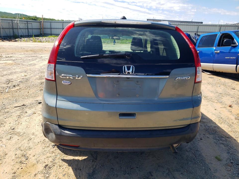 2012 Honda Cr-v VIN JHLRM4H73CC020382 COPART salvage auction — FRONT END, Va - Cert Of Title - Salvage, sold $2,400 on 2026-07-06 (photo 6)