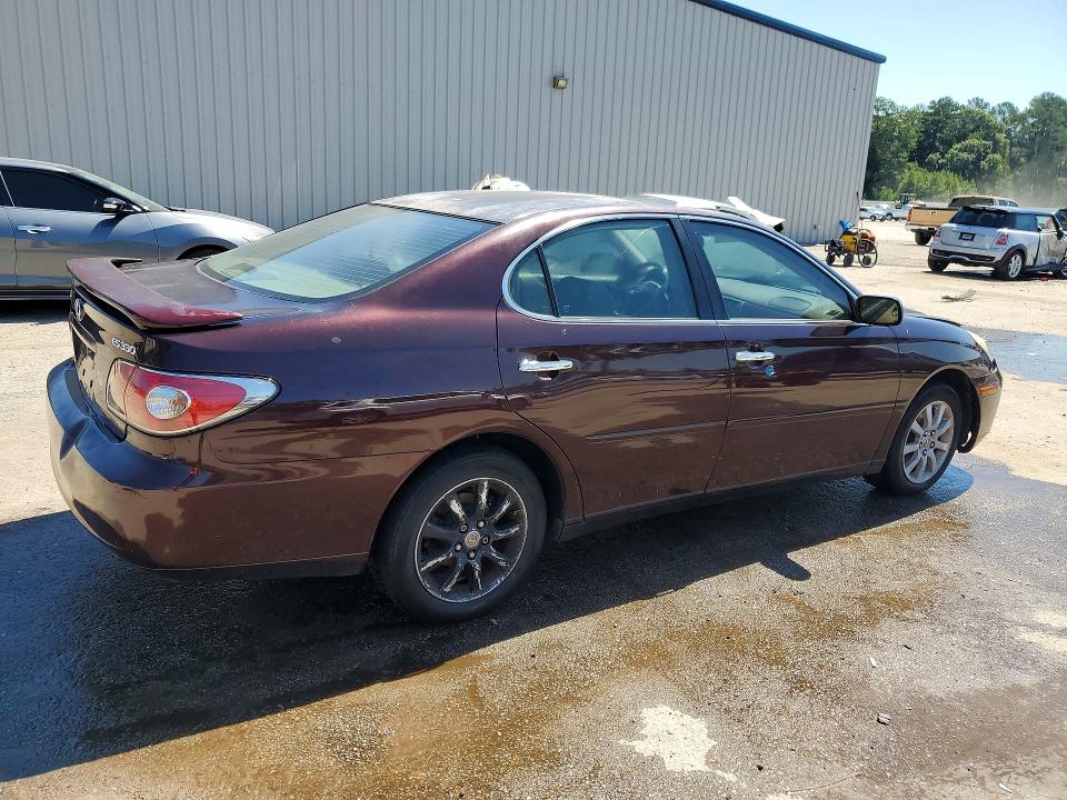 2004 Lexus Es 330 VIN JTHBA30GX45028075 COPART salvage auction — FRONT END, SC - CERT OF TITLE-SALVAGE, sold $325 on 2026-07-20 (photo 3)