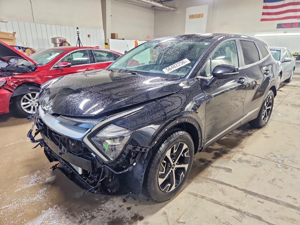 2023 Kia Sportage VIN 5XYK33AF4PG088186 COPART salvage auction — FRONT END, Il - Salvage Certificate, sold $6,200 on 2026-07-14 (photo 1)