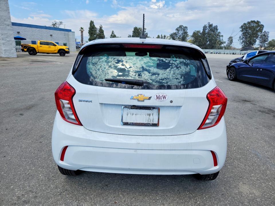 2017 Chevrolet Spark VIN KL8CB6SA7HC741748 COPART salvage auction — FRONT END, Ca - Salvage Certificate, sold $925 on 2026-07-30 (photo 6)
