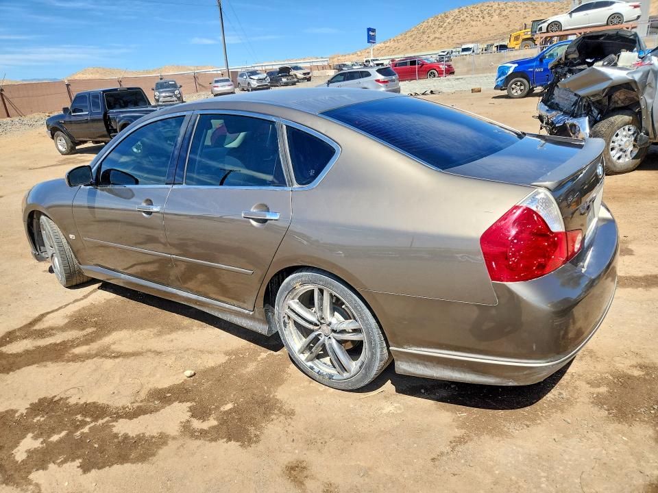 2007 Infiniti M VIN JNKBY01EX7M400550 COPART salvage auction — FRONT END, Nm - Cert Of Title-Salvage, sold $750 on 2026-07-16 (photo 2)