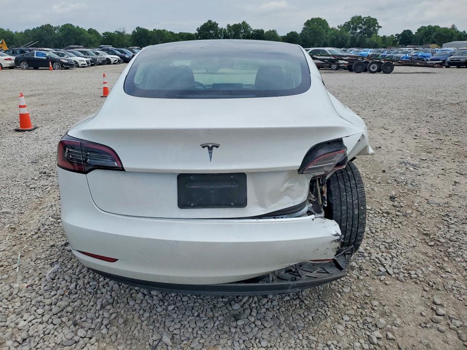 2023 Tesla Model 3 VIN 5YJ3E1EA0PF671640 COPART salvage auction — REAR END, Oh - Cert Of Title-Salvage, sold $7,500 on 2026-07-24 (photo 6)