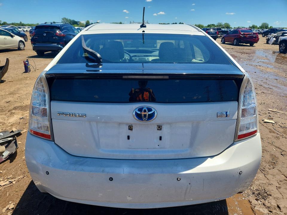 2011 Toyota Prius VIN JTDKN3DU5B0285774 COPART salvage auction — FRONT END, Il - Salvage Certificate, sold $1,150 on 2026-07-16 (photo 6)