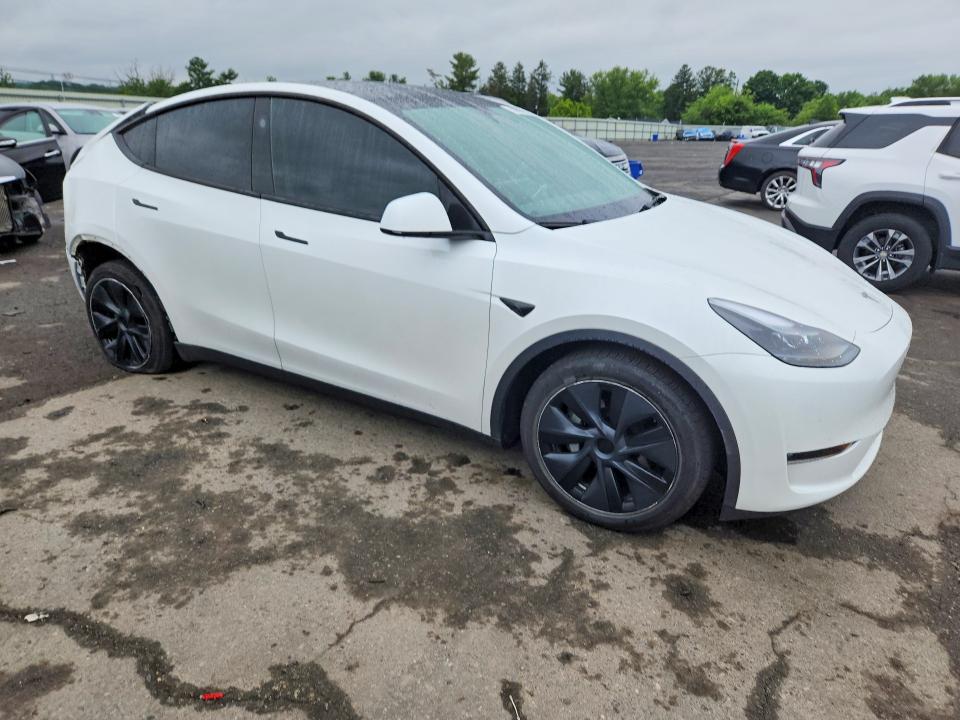 2024 Tesla VIN 7SAYGDEE1RF197224 COPART salvage auction — WATER/FLOOD, Pa - Cert Of Salvage-W=Flood Veh, sold $4,500 on 2026-07-24 (photo 4)