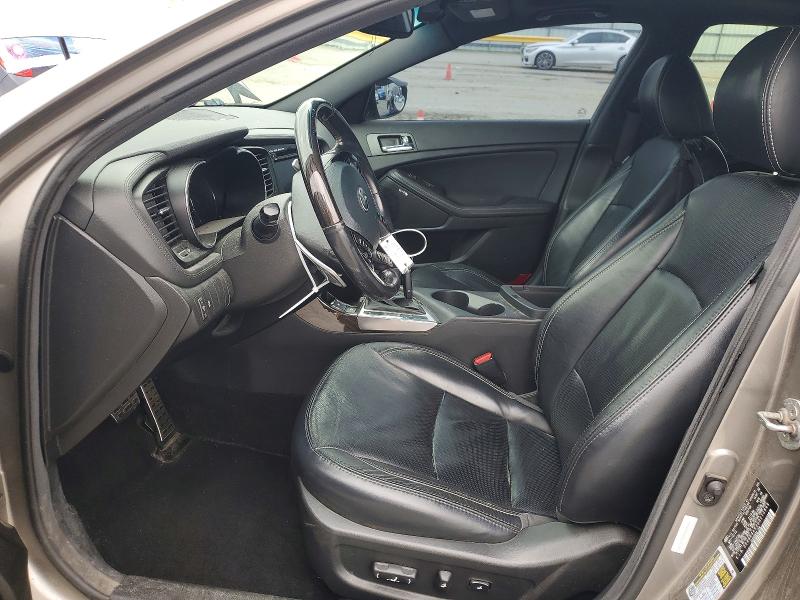 2013 Kia Optima VIN 5XXGR4A62DG215849 COPART salvage auction — FRONT END, Tn - Salvage Certificate, sold $600 on 2026-07-13 (photo 7)