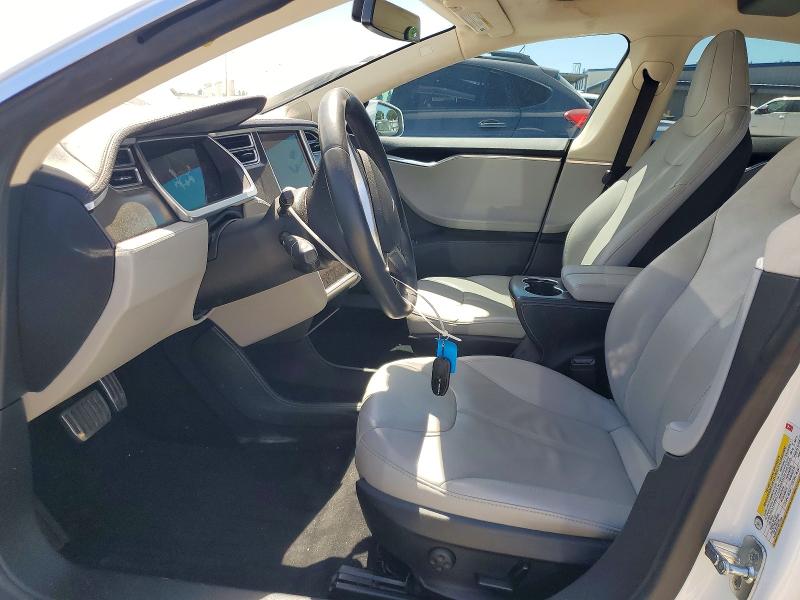 2013 Tesla VIN 5YJSA1CN7DFP24732 COPART salvage auction — FRONT END, Ca - Salvage Certificate, sold $3,100 on 2026-07-16 (photo 7)