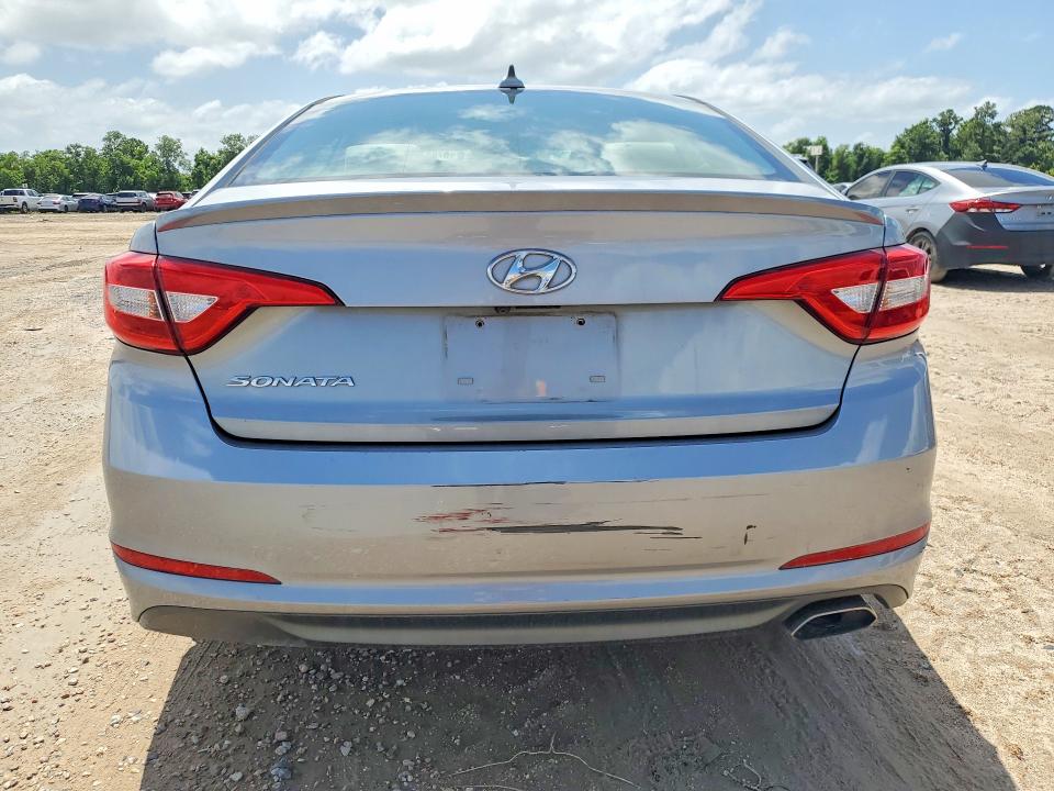 2017 Hyundai Sonata VIN 5NPE24AF3HH526535 COPART salvage auction — MINOR DENT/SCRATCHES, Tx - Certificate Of Title, sold $1,350 on 2026-07-02 (photo 6)
