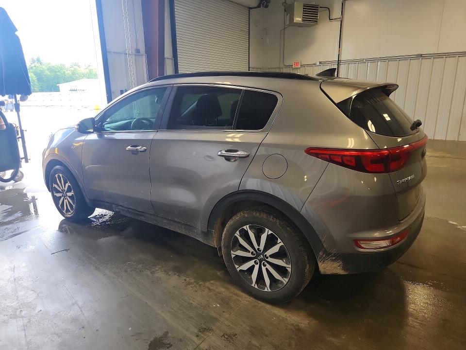 2018 Kia Sportage VIN KNDPNCAC7J7422740 COPART salvage auction — FRONT END, WV - CERTIFICATE OF TITLE, sold $3,500 on 2026-08-02 (photo 2)