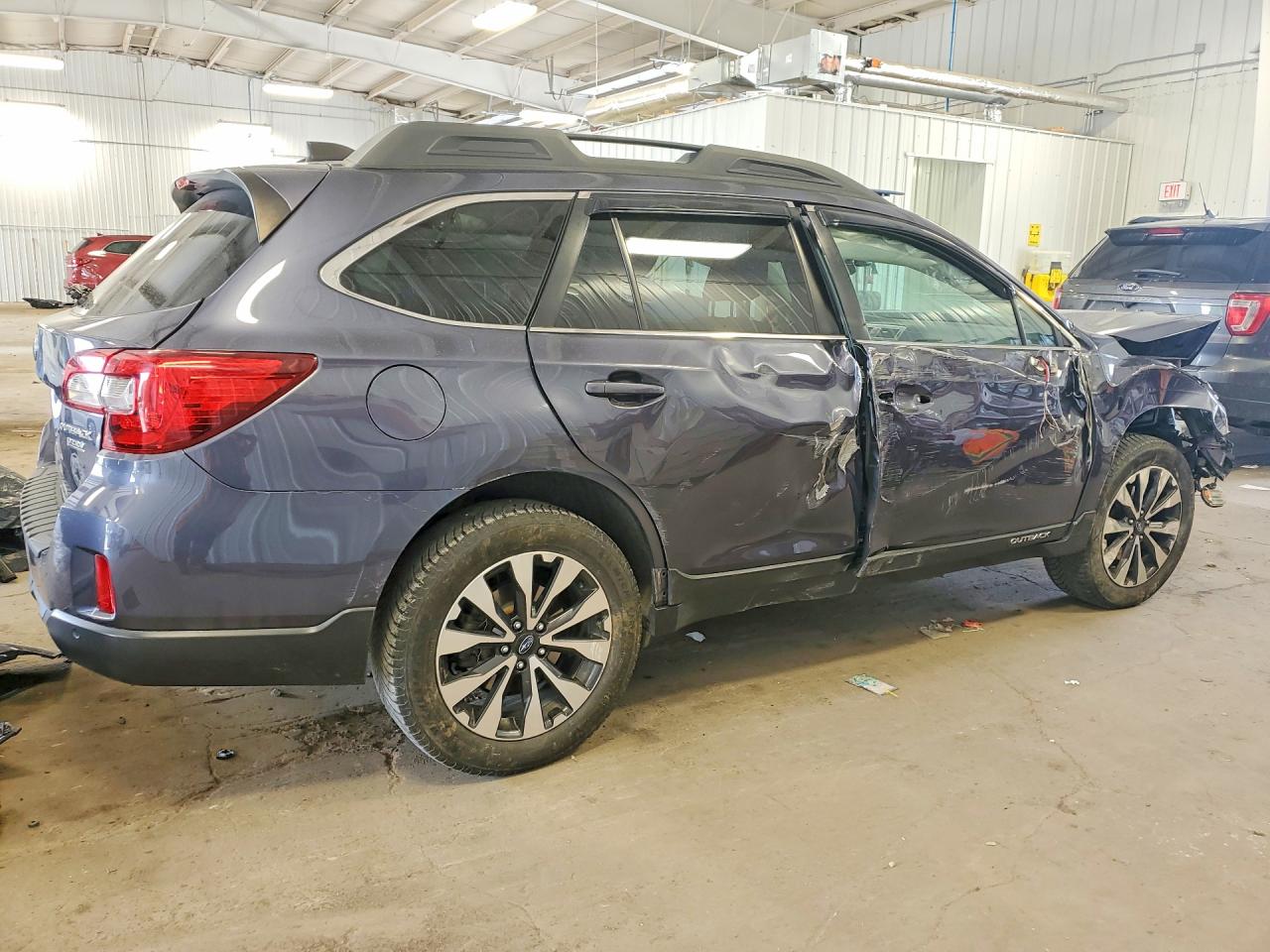 2017 Subaru Outback VIN 4S4BSANC1H3383741 COPART salvage auction — Front End, MN - CERT OF TITLE-SALVAGE, sold $625 on 2026-07-09 (photo 3)