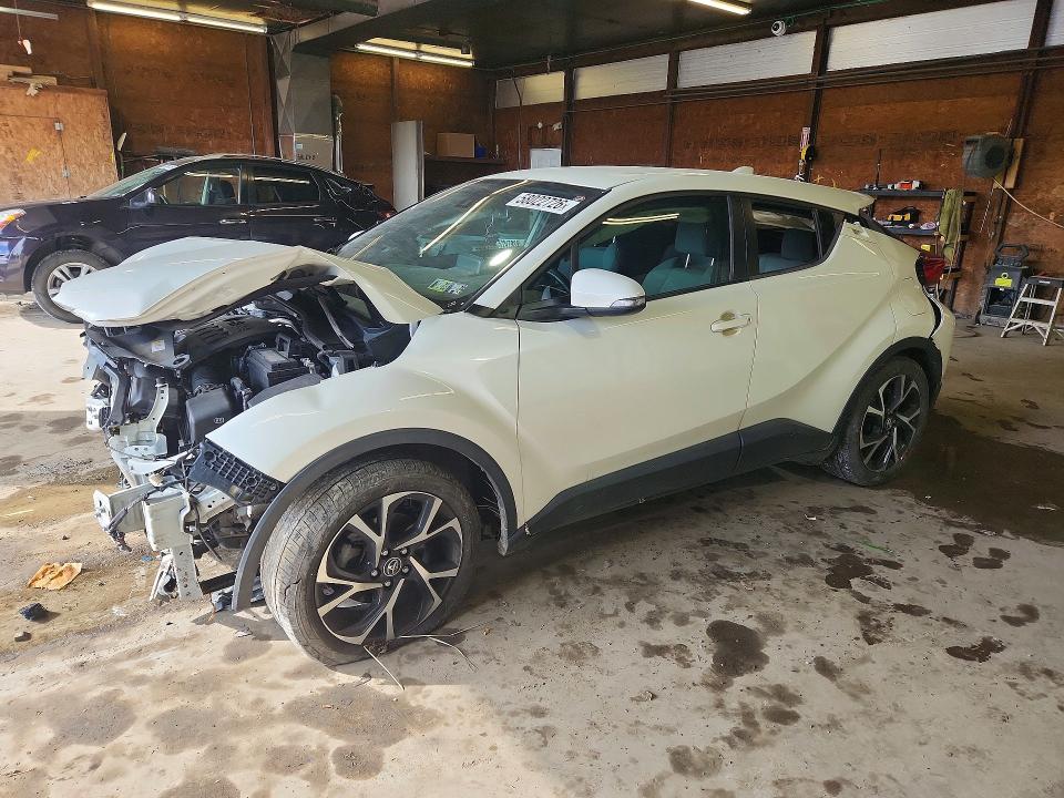 2019 Toyota C-hr VIN NMTKHMBX8KR100400 COPART salvage auction — FRONT END, Pa - Certificate Of Salvage, sold $3,350 on 2026-07-16 (photo 1)