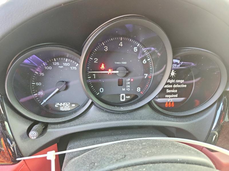2024 Porsche Macan VIN WP1AA2A5XRLB10748 COPART salvage auction — FRONT END, Fl - Cert Of Title Slvg Rebuildable, sold $27,000 on 2026-08-04 (photo 9)