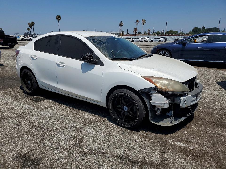2011 Mazda 3 VIN JM1BL1VG4B1455457 COPART salvage auction — FRONT END, Ca - Salvage Certificate, sold $275 on 2026-07-24 (photo 4)
