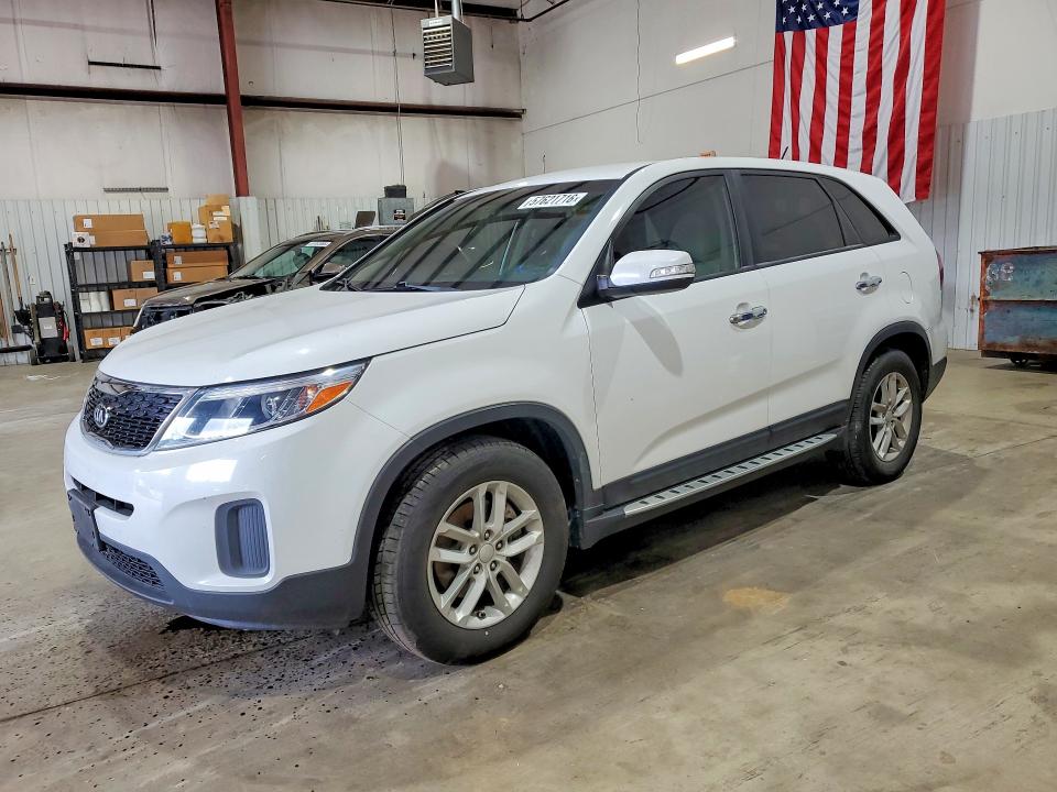2015 Kia Sorento VIN 5XYKT3A64FG568923 COPART salvage auction — UNDERCARRIAGE, Tx - Certificate Of Title, sold $1,300 on 2026-07-20 (photo 1)