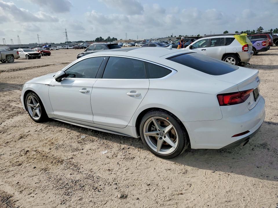 2018 Audi A5 VIN WAUENCF5XJA058315 COPART salvage auction — FRONT END, Tx - Salvage Vehicle Title, sold $1,250 on 2026-07-24 (photo 2)