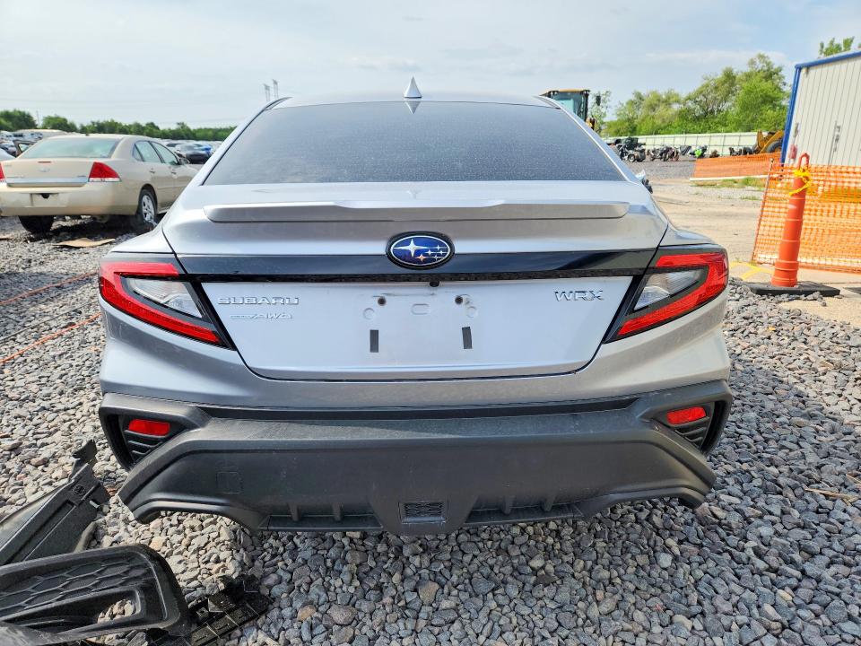 2024 Subaru Wrx VIN JF1VBAH66R9813632 COPART salvage auction — FRONT END, Il - Salvage Certificate, sold $8,000 on 2026-07-27 (photo 6)