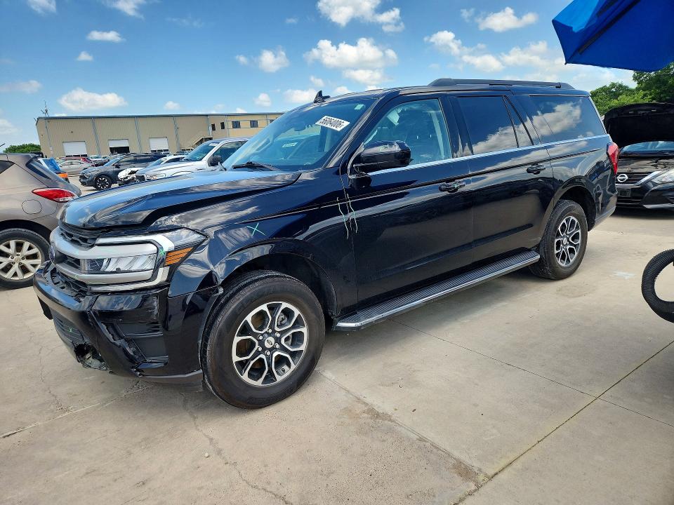 2023 Ford Expedition VIN 1FMJK1J88PEA04007 COPART salvage auction — FRONT END, Tx - Salvage Vehicle Title, sold $13,900 on 2026-07-09 (photo 1)