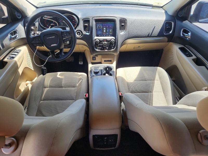 2014 Dodge Durango VIN 1C4RDHAG1EC597381 COPART salvage auction — FRONT END, Ma - Cert Of Title-Reconstrctd Coll, sold $1,250 on 2026-07-09 (photo 8)