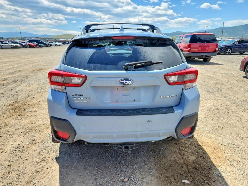 2020 Subaru VIN JF2GTAEC8L8228740 COPART salvage auction — FRONT END, Mt - Salvage Certificate Of A Vehic, sold $2,100 on 2026-07-28 (photo 6)