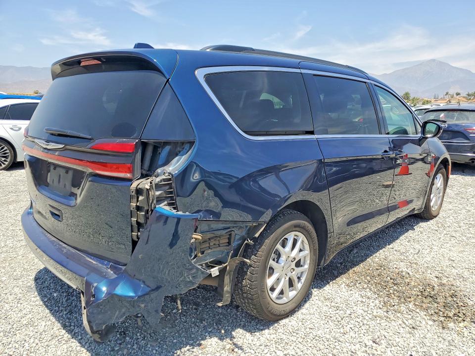 2022 Chrysler Pacifica VIN 2C4RC1BG9NR108810 COPART salvage auction — REAR END, Ca - Salvage Certificate, sold $7,000 on 2026-07-22 (photo 3)